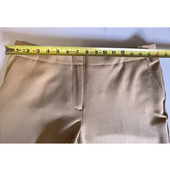 ❤️ 𝅺Chico’s Tan Dress Trouser Pants Size XS - Picture 9 of 10